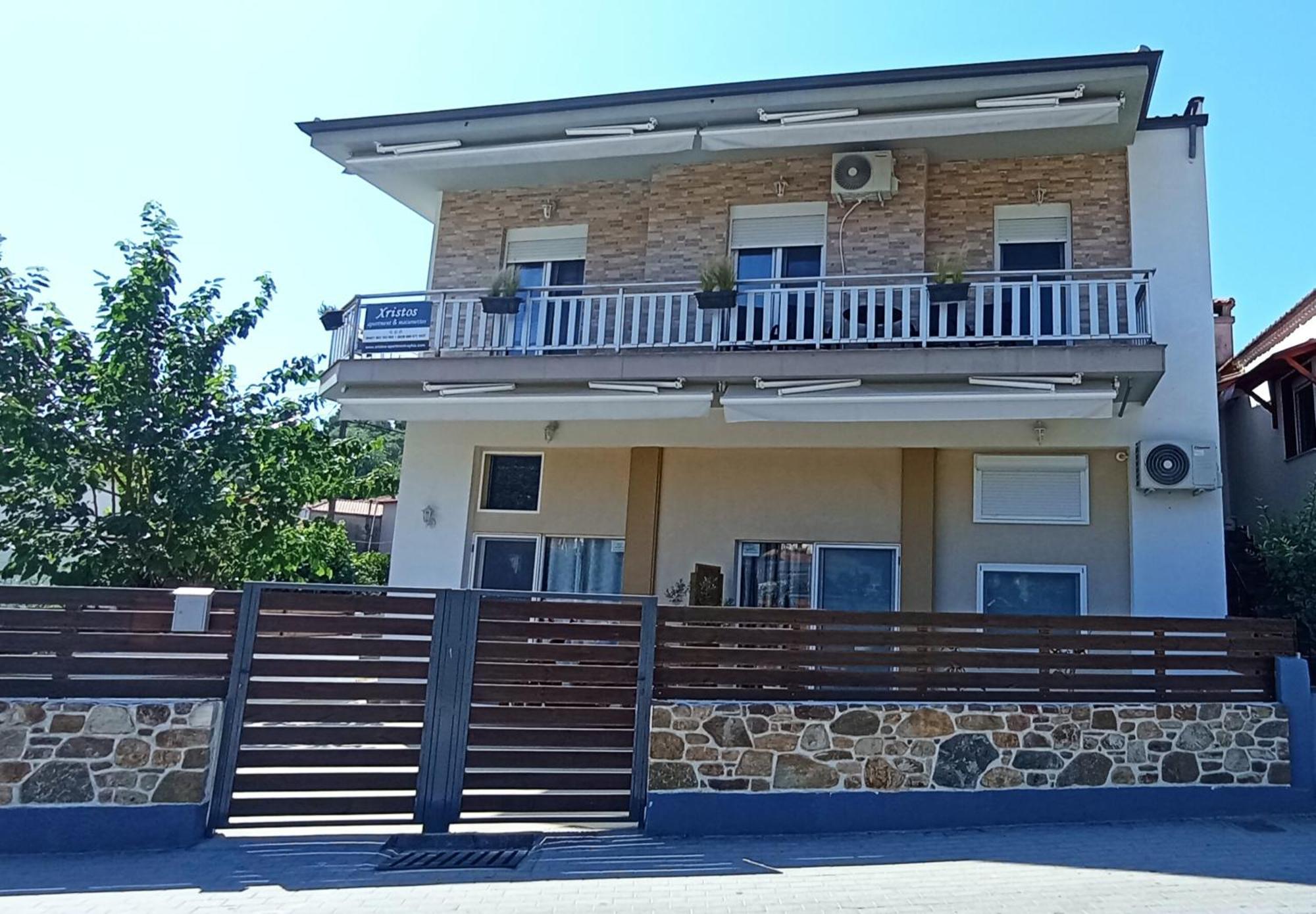 Xristos apartment&maisonette Sykia Chalkidikis Exterior foto
